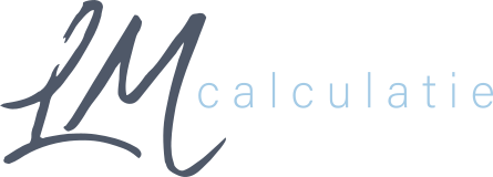 LMcalculatie &mdash; zelfstandig calculator schilderwerk